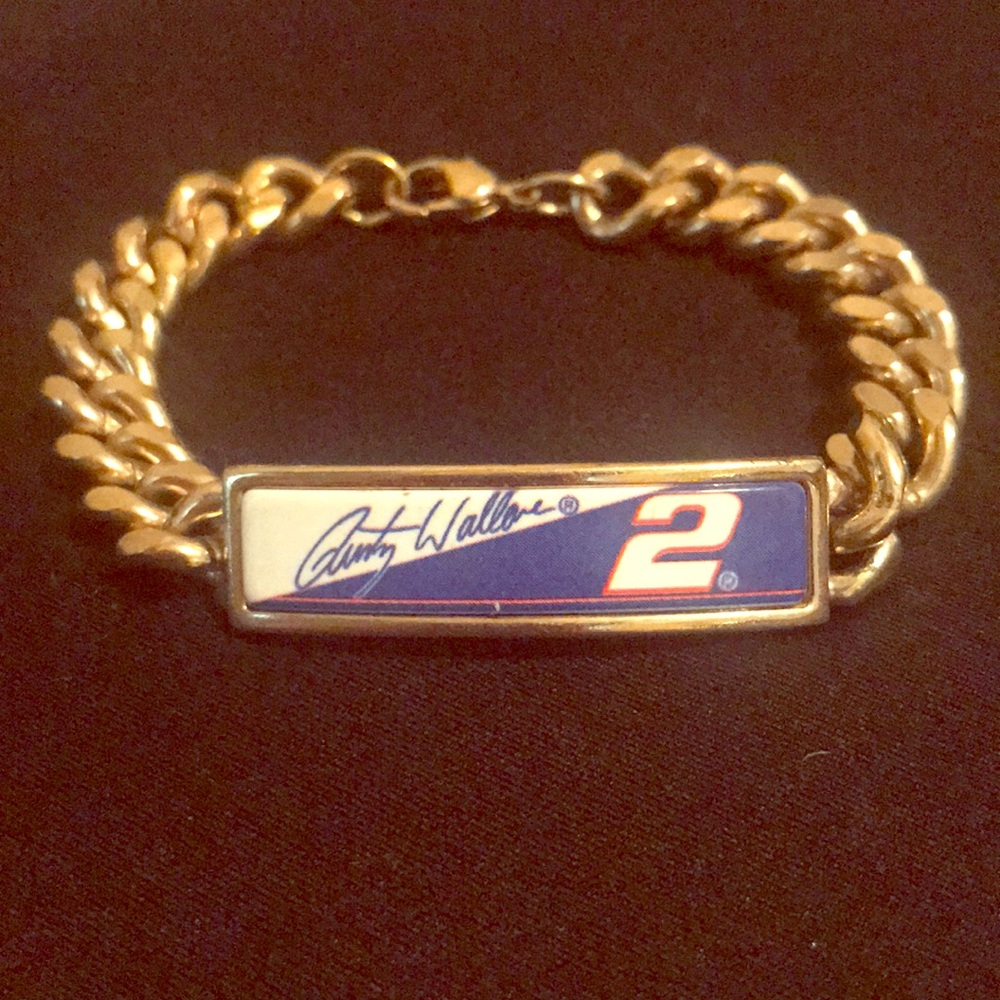 Rusty Wallace NASCAR Racing Bracelet!!